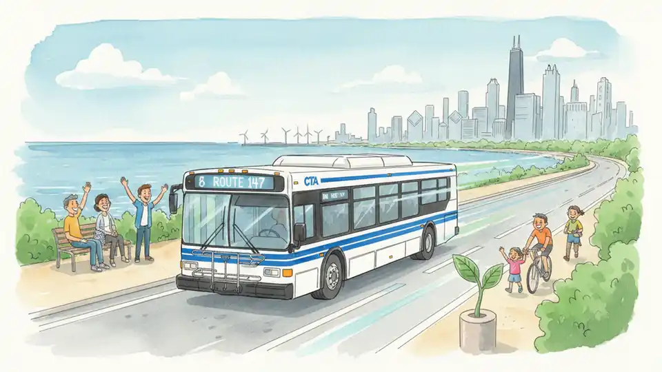 CTA Adjusts Lake Shore Stops for Network Efficiency