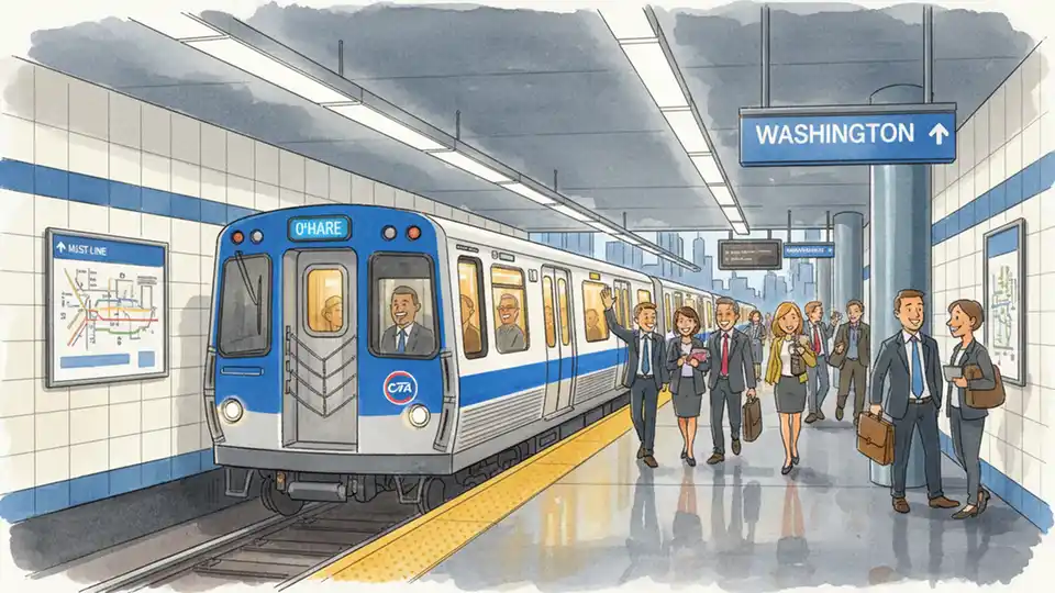 CTA Blue Line Track Work Maintains System Safety