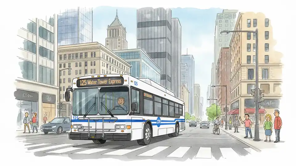 CTA Adjusts Route 125 for Bridge Maintenance