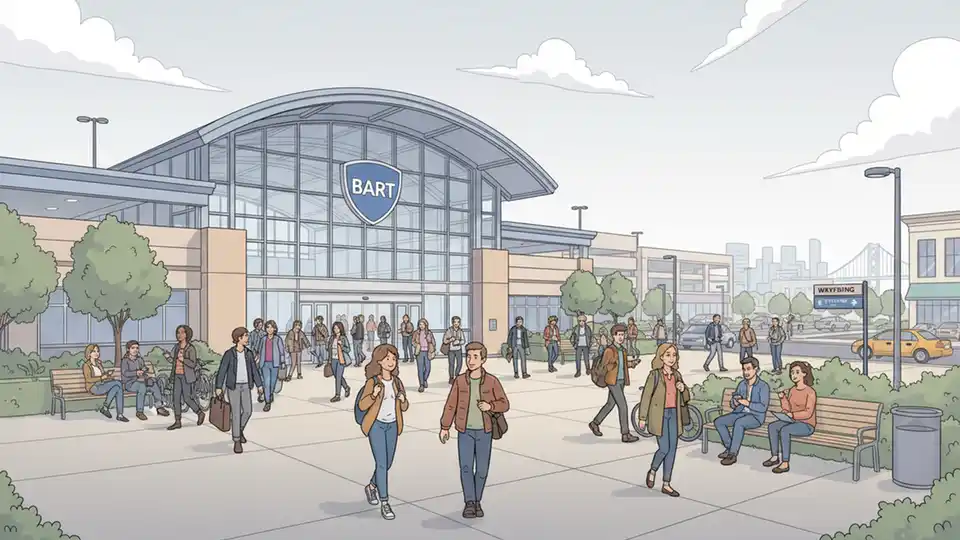 BART Plans Housing and Retail at Hayward Station