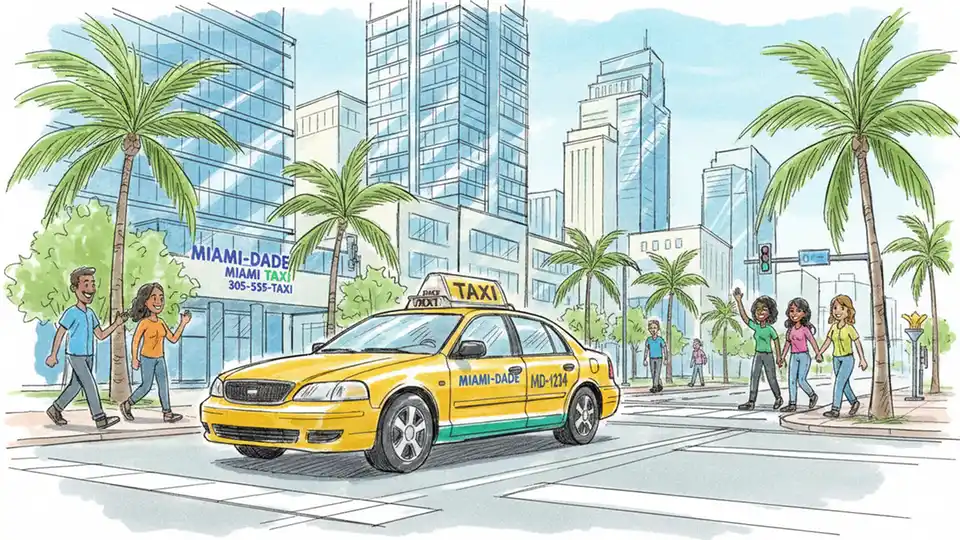 Miami-Dade Taxi Medallion System Regulates Service