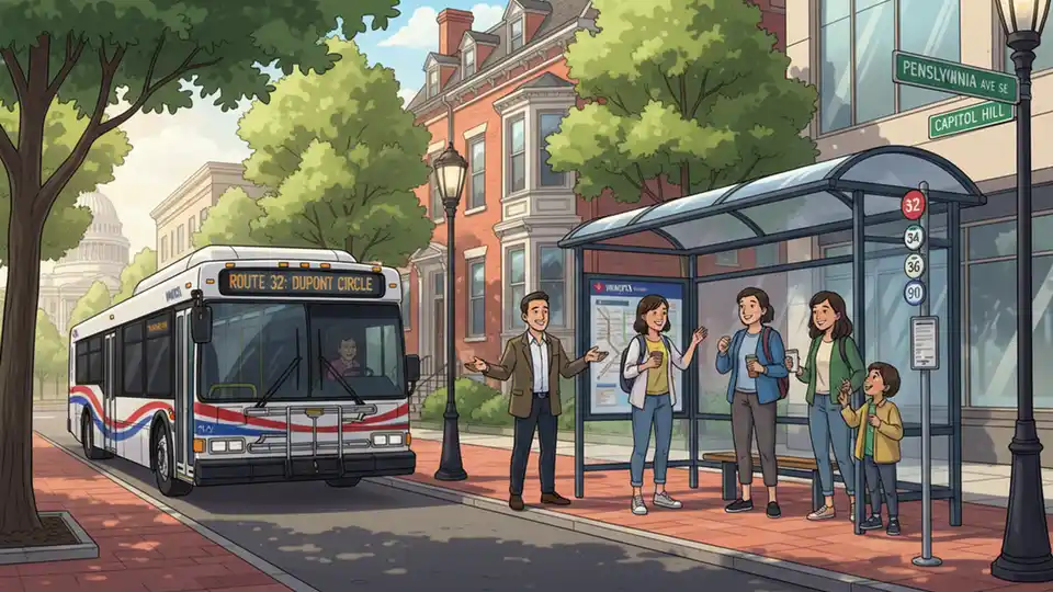 WMATA Adjusts Bus Stop for Station Project