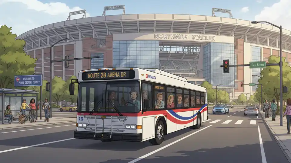 WMATA Reroutes Buses for NFL Draft Event