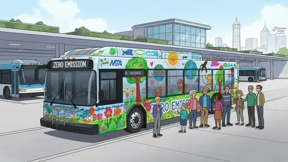 MTA Adds Art-Wrapped Buses for Earth Day