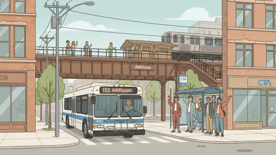 CTA Streamlines Route 152 with Stop Consolidation