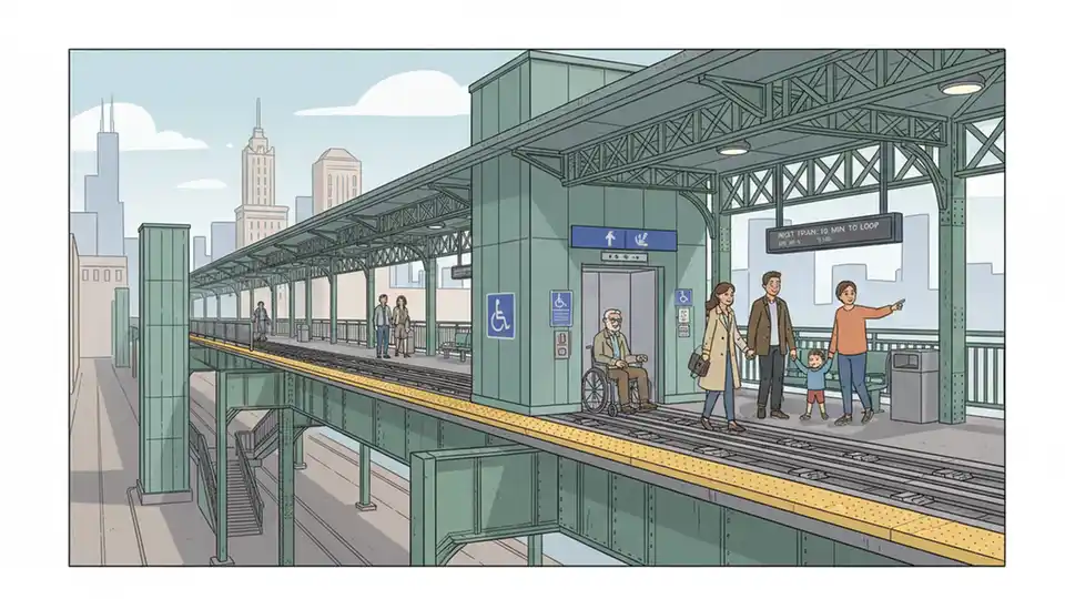 CTA Green Line Elevator Outage Affects Access
