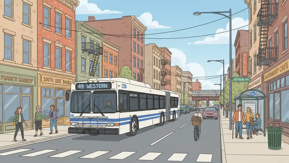 CTA Route 49 Detours to Maintain Service Continuity