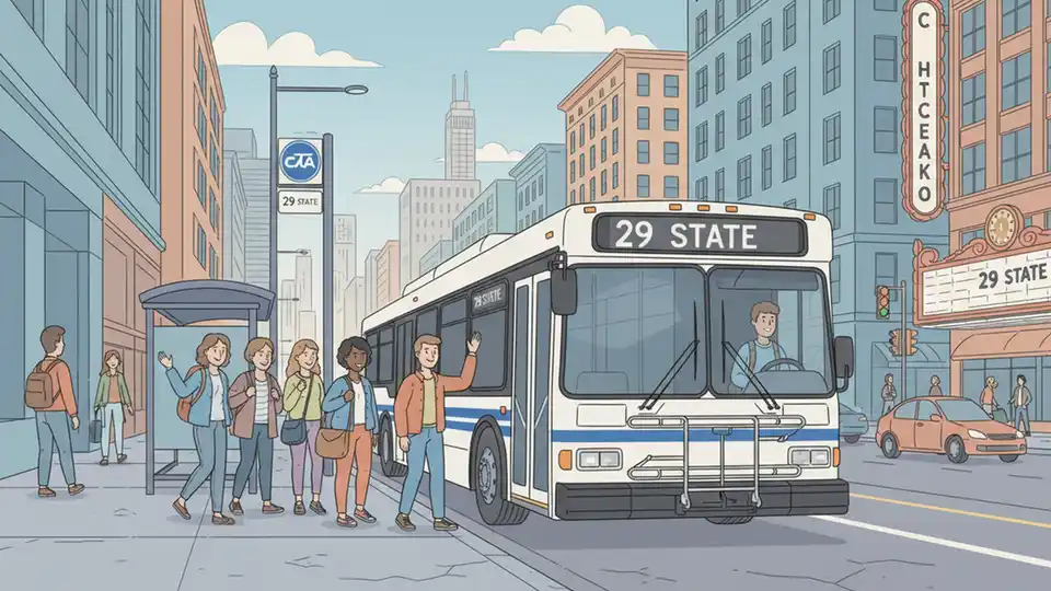 CTA Adjusts Route 29 Stop for Construction Work