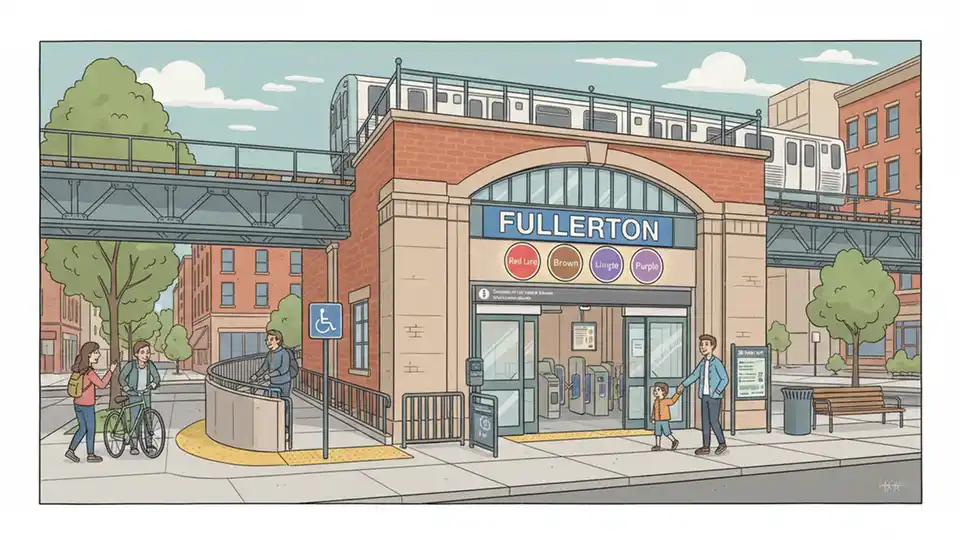CTA Fullerton Elevator Outage Affects Purple Line Access