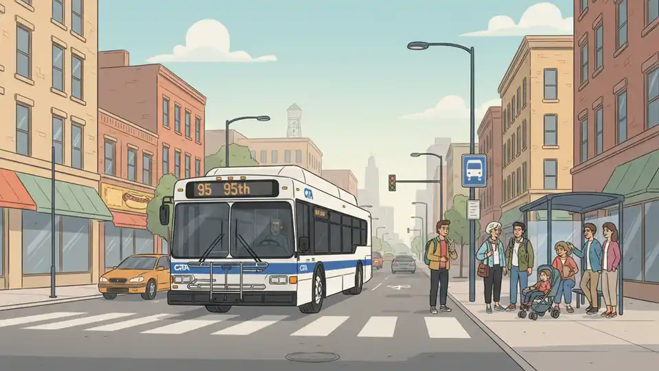 CTA Route 95 Adjusts for Woodlawn Construction
