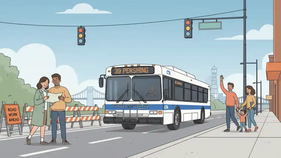 CTA Reroutes #39 Bus Around South Side Construction