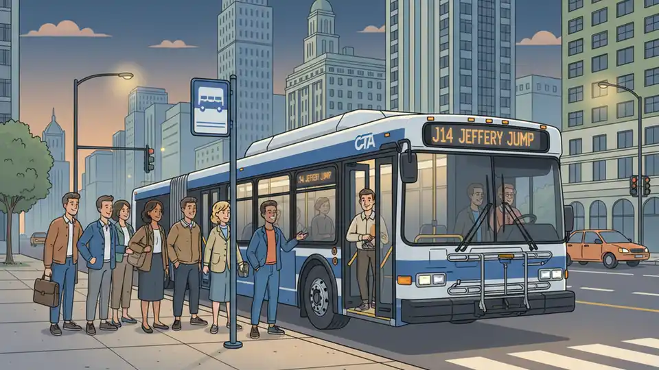 CTA Extends J14 Evening Service for South Side Riders