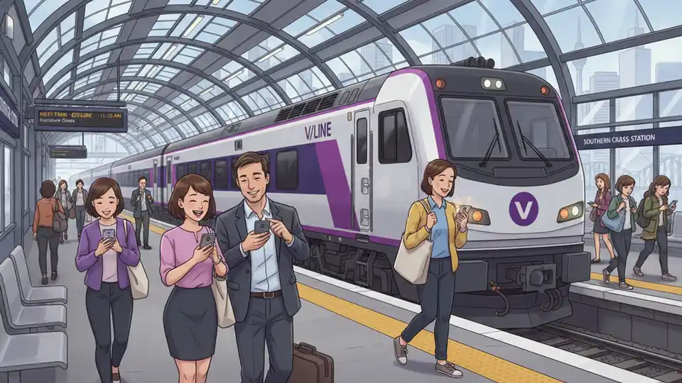 V/Line App Brings Real-Time Updates to Riders