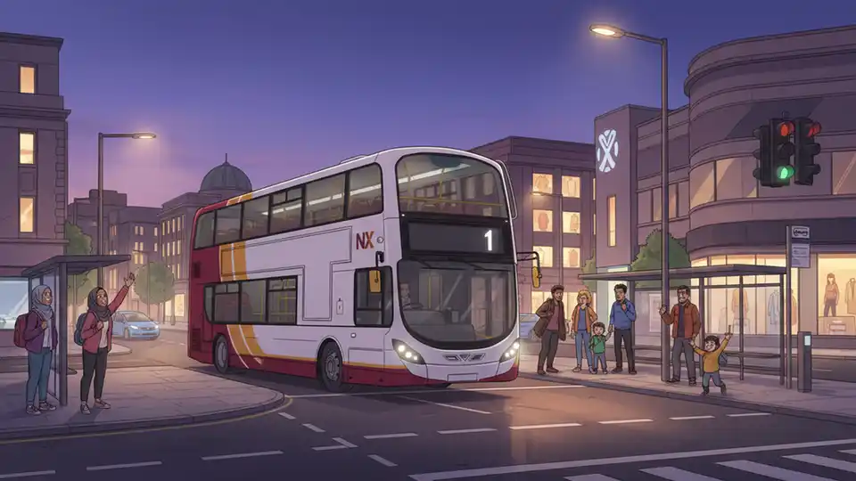 Wolverhampton Bus 1 Reroutes for Road Work