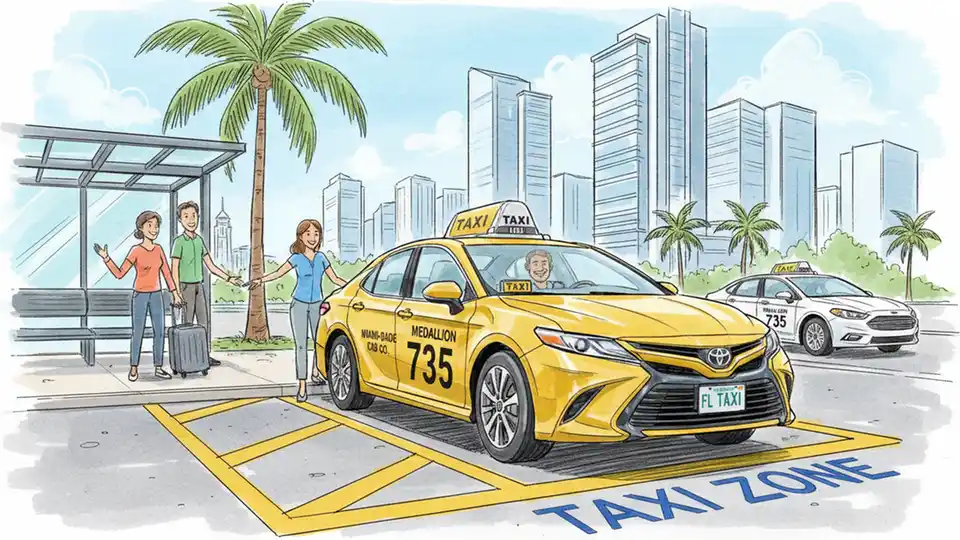 Miami-Dade Taxi Medallion System Ensures Safety Standards