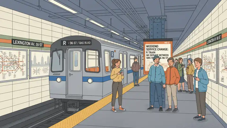 NYC Subway Maintenance Affects 10 Lines April 24-27