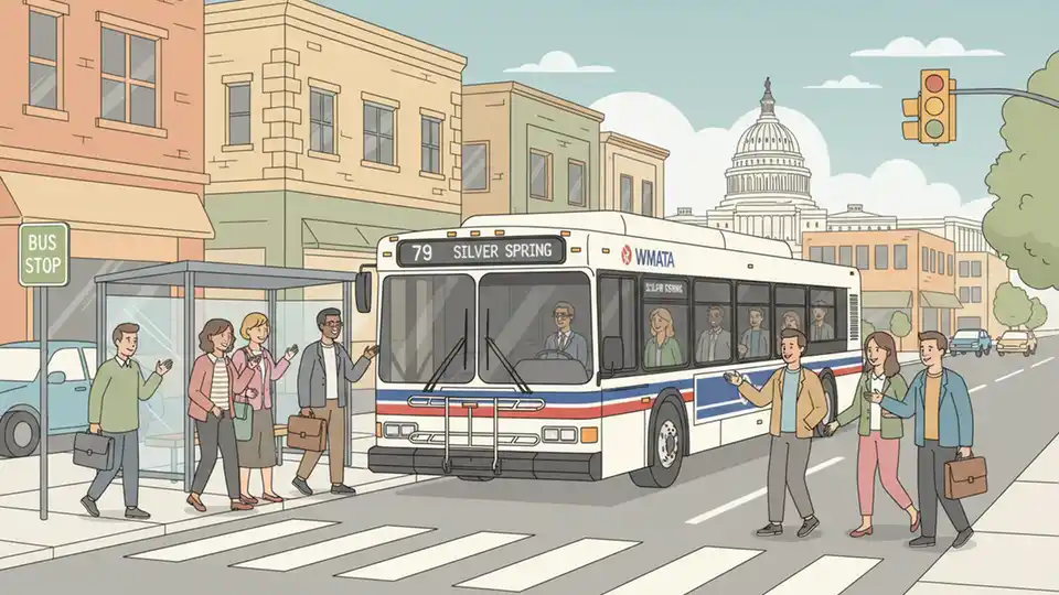 WMATA Relocates Bus Stop to Improve Safety