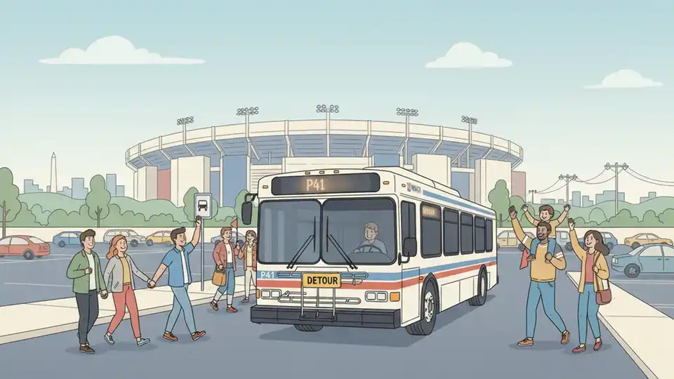 WMATA Routes Detour for NFL Draft Event