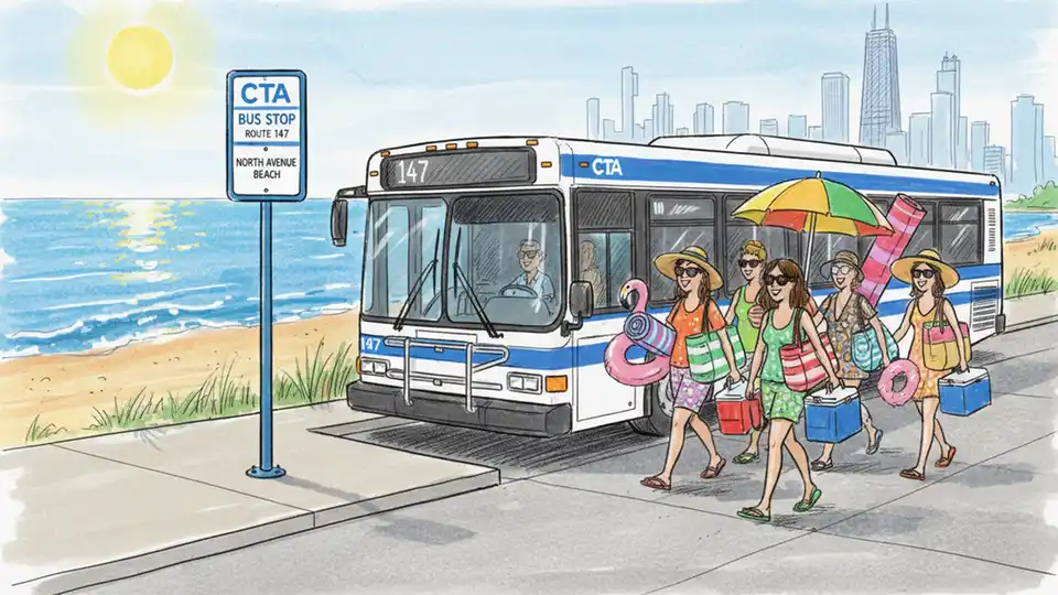 CTA Expands Beach Access with Four Summer Routes