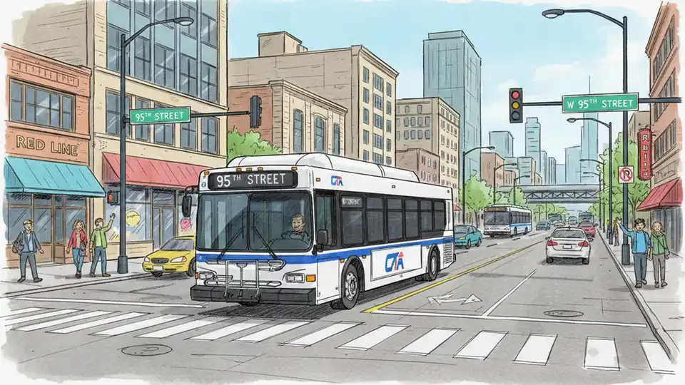 CTA Route 95 Adjusts for Woodlawn Construction