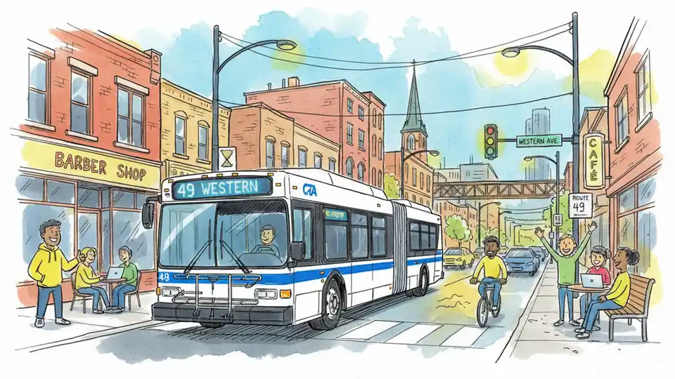 CTA Reroutes #49 Western to Maintain Service