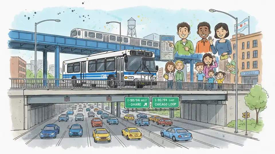Chicago CTA Routes 88, 90 Resume Normal Service