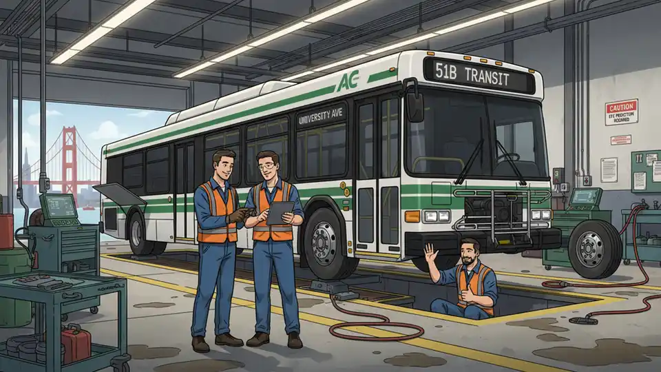 AC Transit Honors Workers Keeping Buses Moving