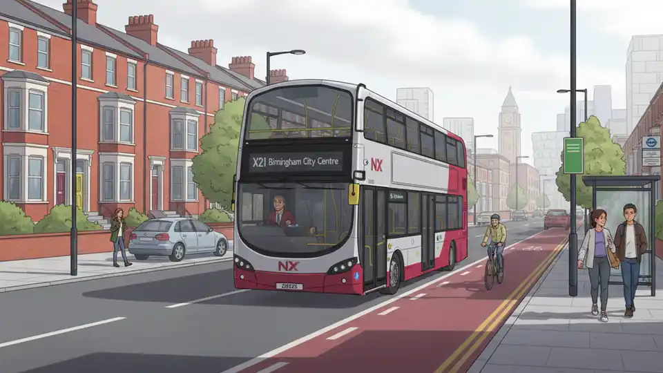 West Midlands Routes Detour for Road Work