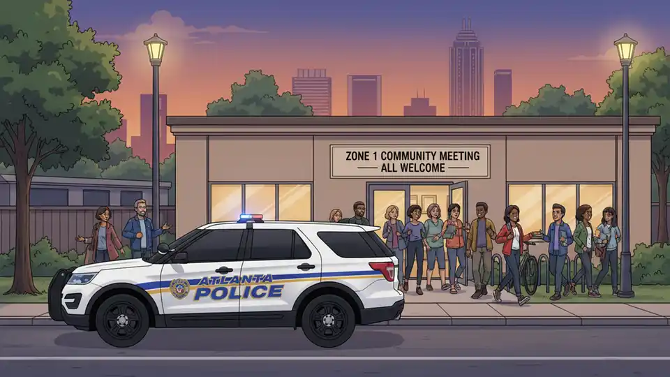 Atlanta Police Offer Shuttle for Zone 1 Town Hall