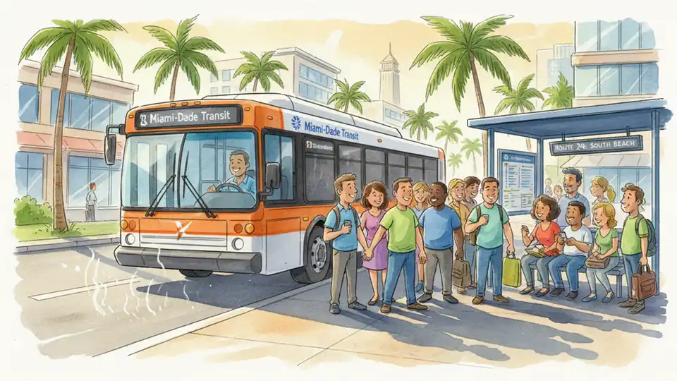 Miami-Dade Works to Restore Bus Network Reliability