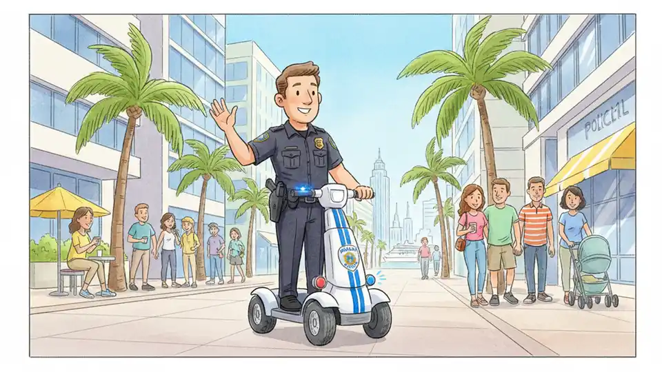 Miami Firm Brings E-Scooters to Police Patrols