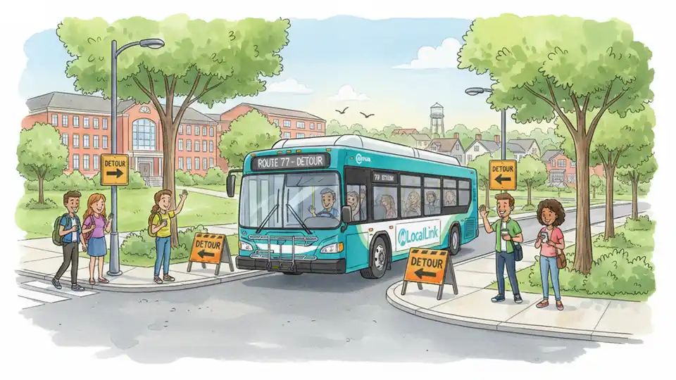 MTA LocalLinks Detours for Campus Health Event