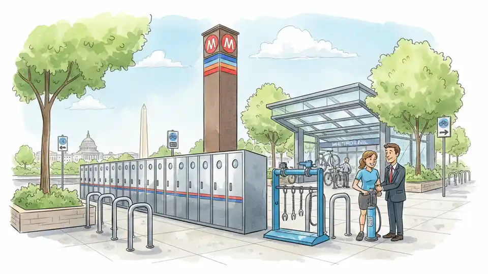 Metro Expands Bike Access at 10 Stations