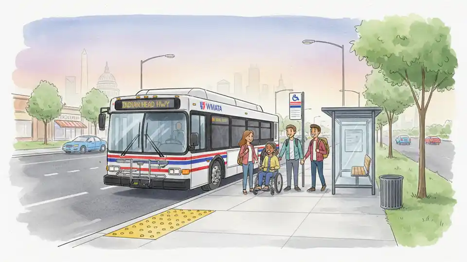 WMATA Relocates Stops for ADA Access