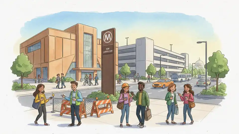 New Carrollton Station Adapts During Transit Hub Upgrade