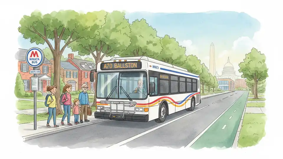 WMATA A70 Stop Shifts for Construction Work