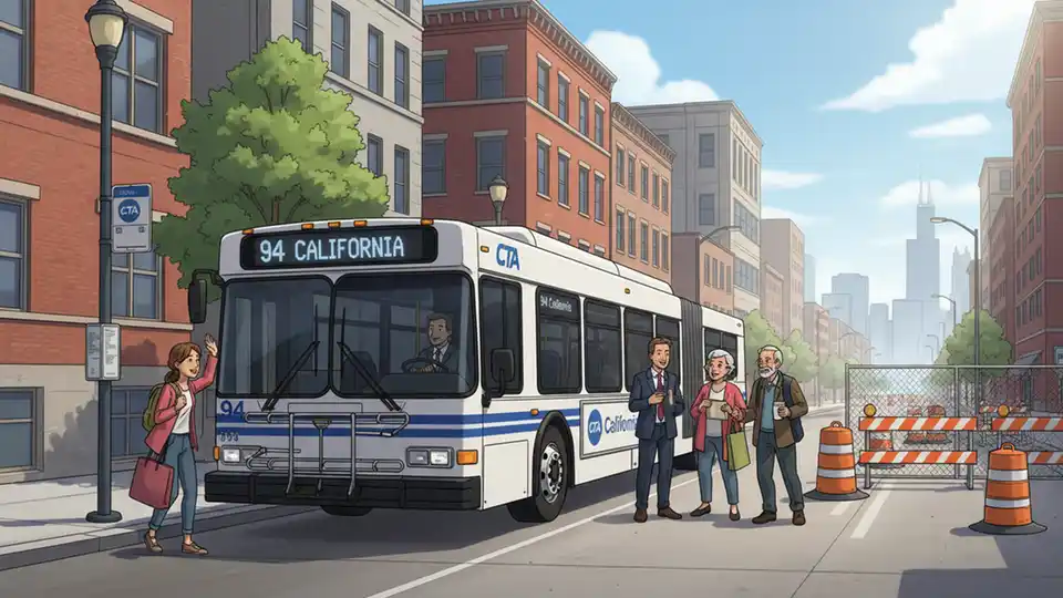CTA Adjusts Route 94 for Infrastructure Work