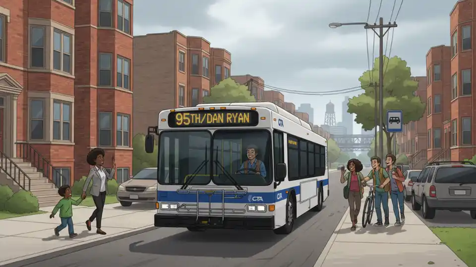 CTA Route 95 Adjusts for Woodlawn Construction