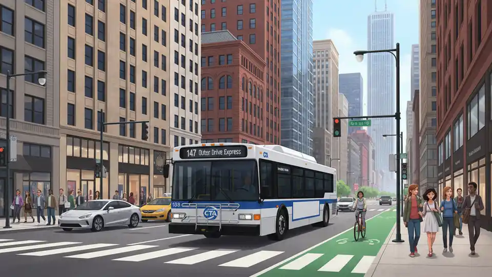 CTA Reroutes Route 147 to Maintain Service