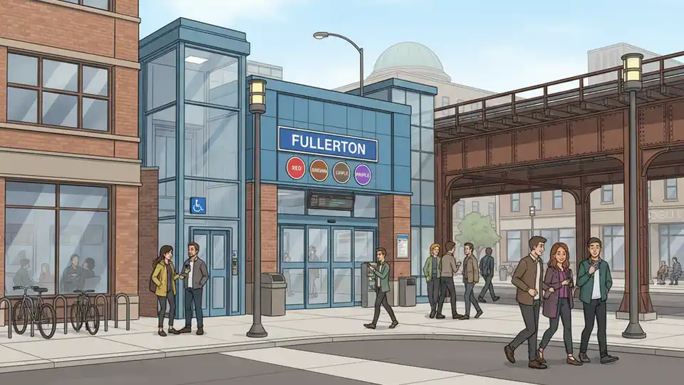 CTA Fullerton Elevator Out, Affecting Access