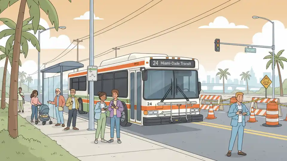 Route 18 Stop Shifts During Construction
