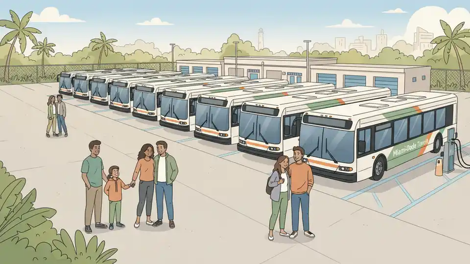 Miami-Dade Transit Adapts After Electric Bus Setback