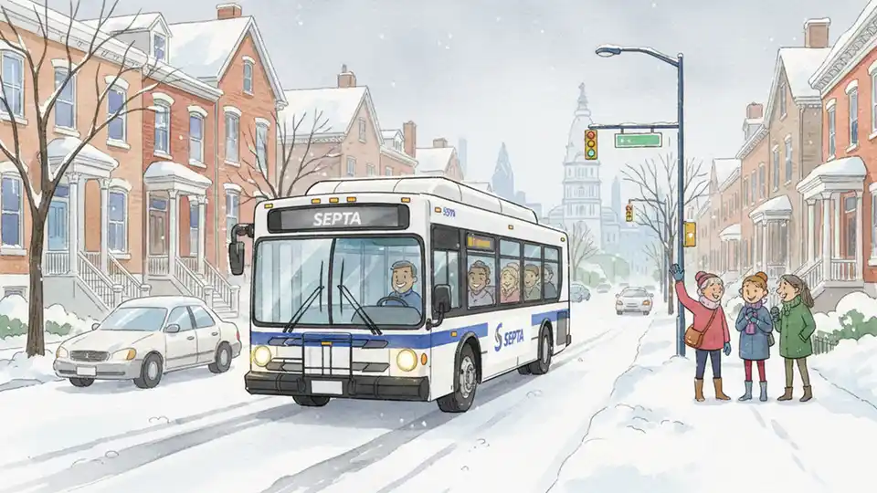 SEPTA Restores Service After Historic Snowfall