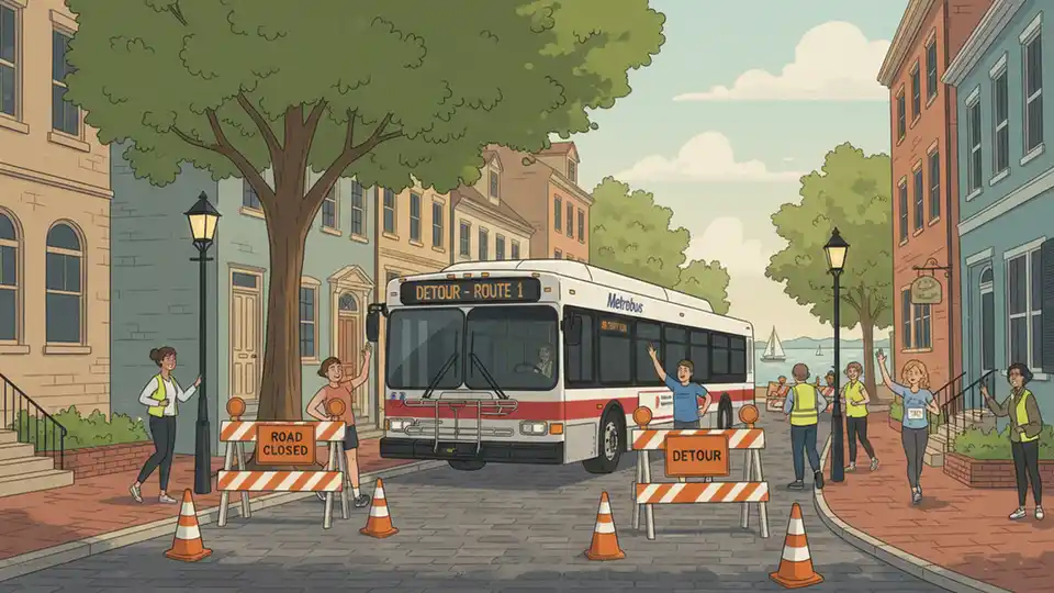 Metro Adjusts Routes for Alexandria Half Marathon