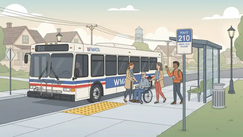 WMATA Adds Accessible Stop on Indian Head Highway