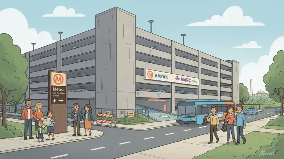New Carrollton Station Adapts Access During Expansion