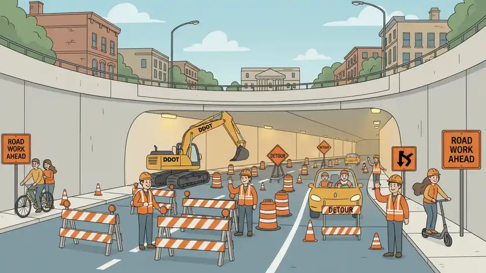 DC Buses Reroute for Connecticut Avenue Work