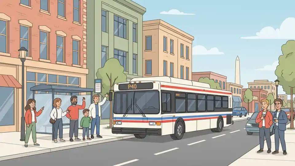 P40 Bus Stop Relocated for Rider Safety