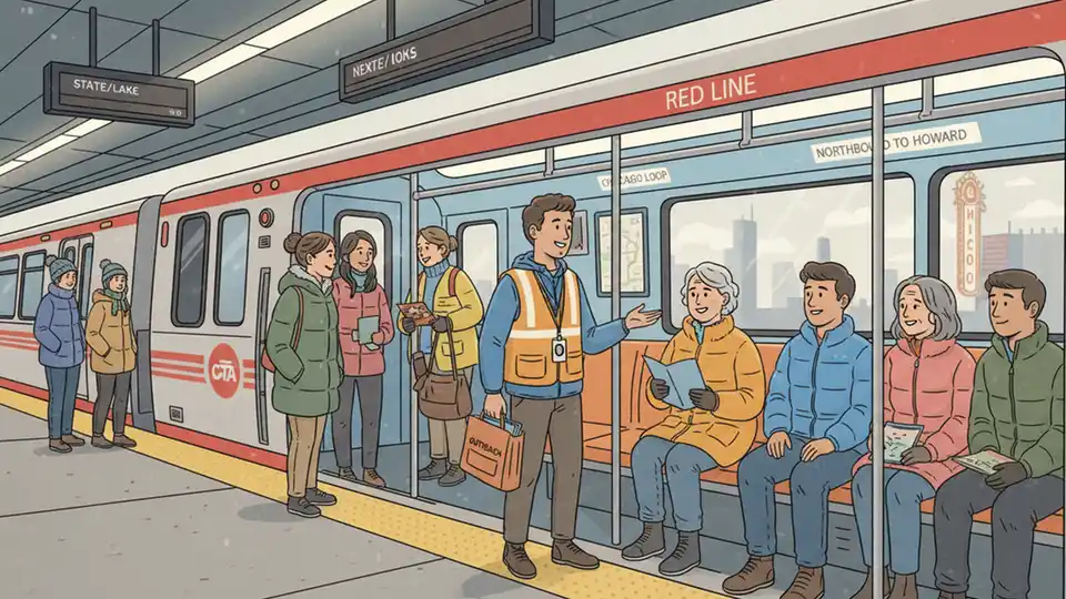 Chicago CTA Expands Homeless Outreach on Trains