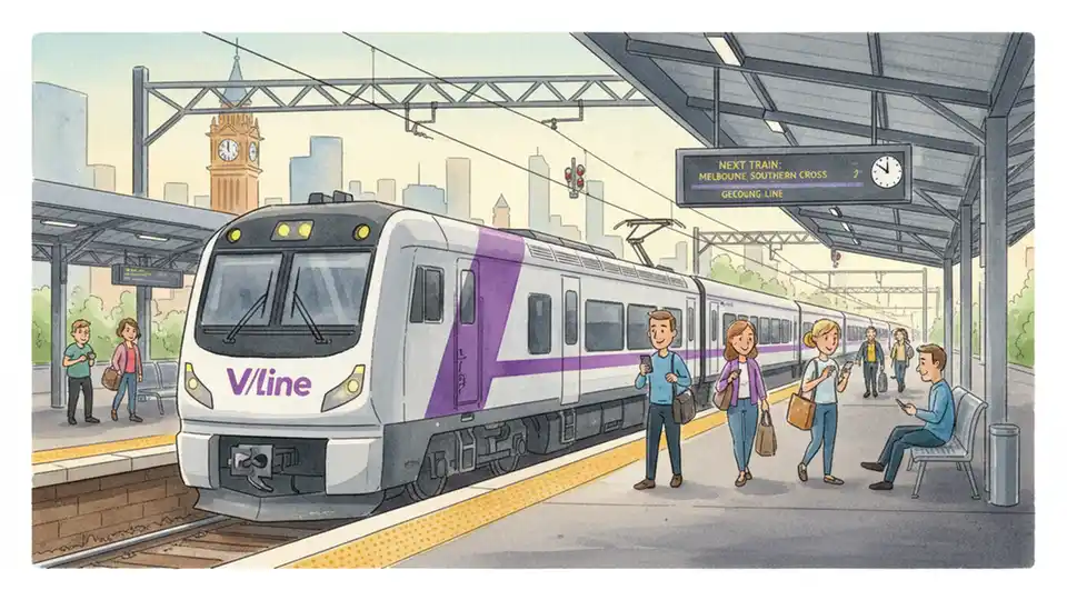 V/Line App Brings Real-Time Updates to Regional Rail